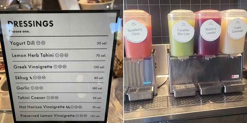 CAVA Menu