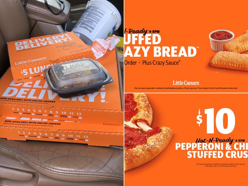 Little Caesars Pizza Menu