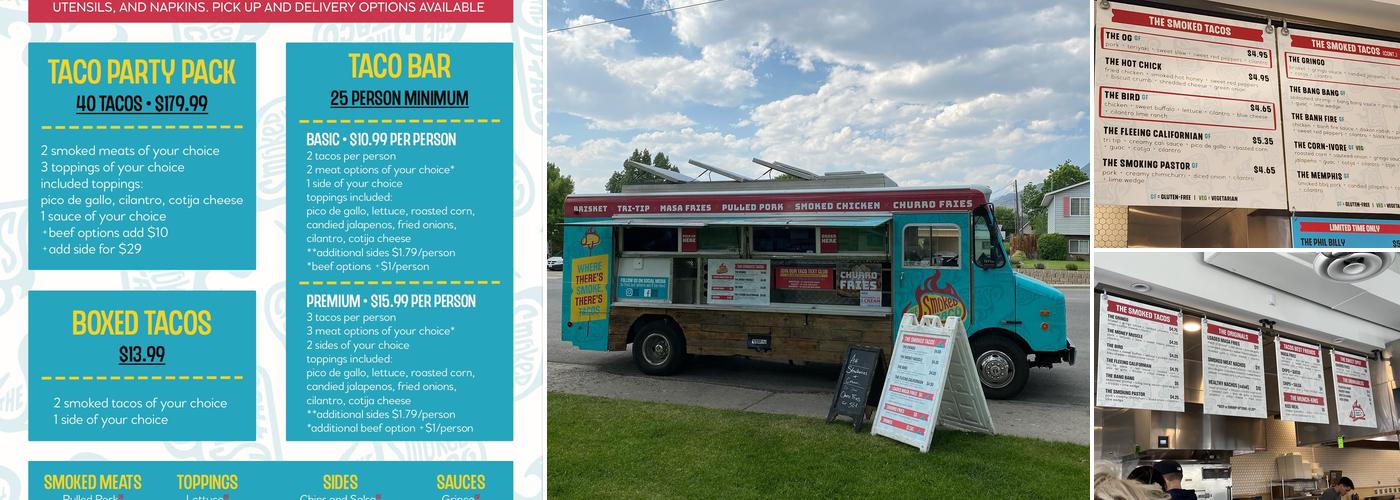 The Smoked Taco Menu