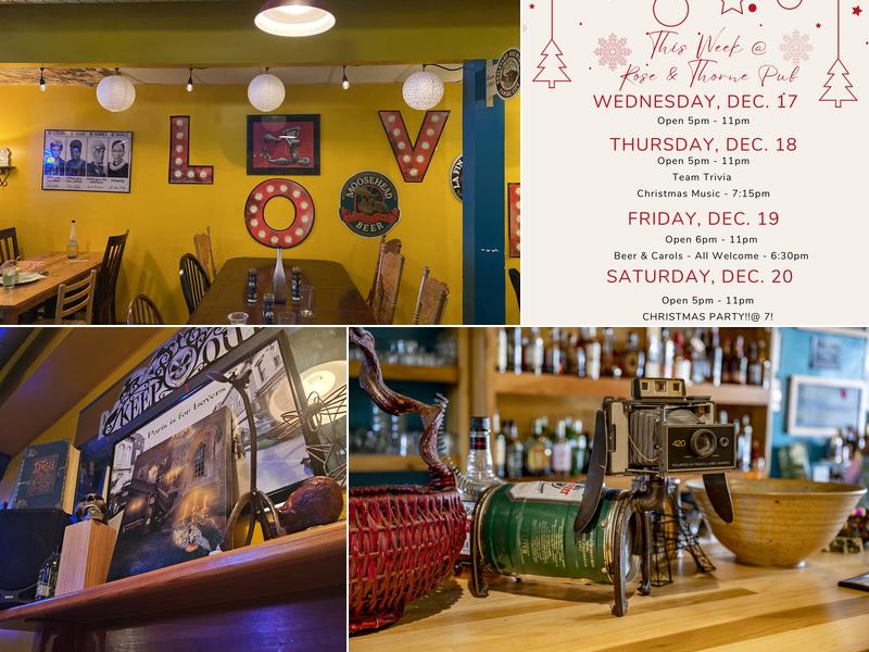 Rose & Thorne Pub 609 Main St, Paris