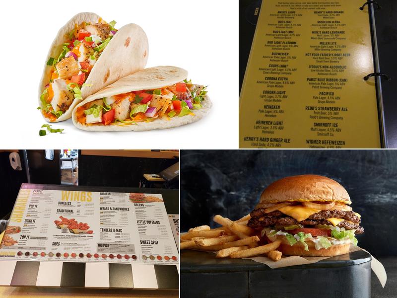 Buffalo Wild Wings Menu