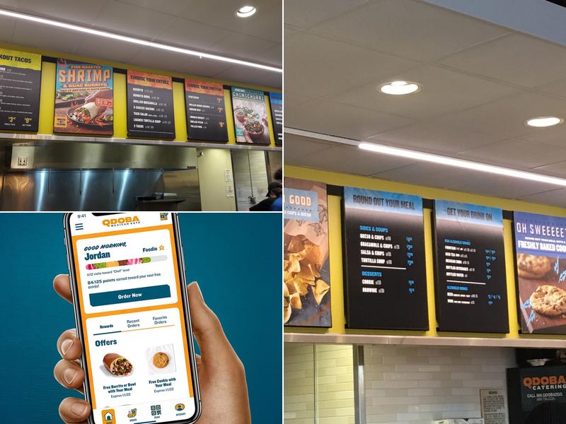 QDOBA Mexican Eats Menu