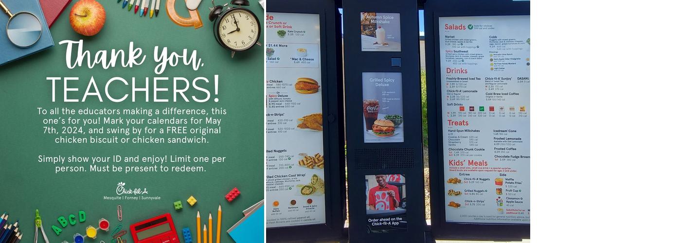 Chick-fil-A Menu