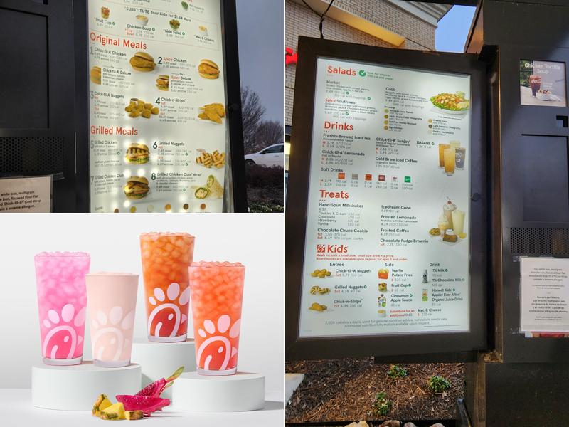 Chick-fil-A Menu