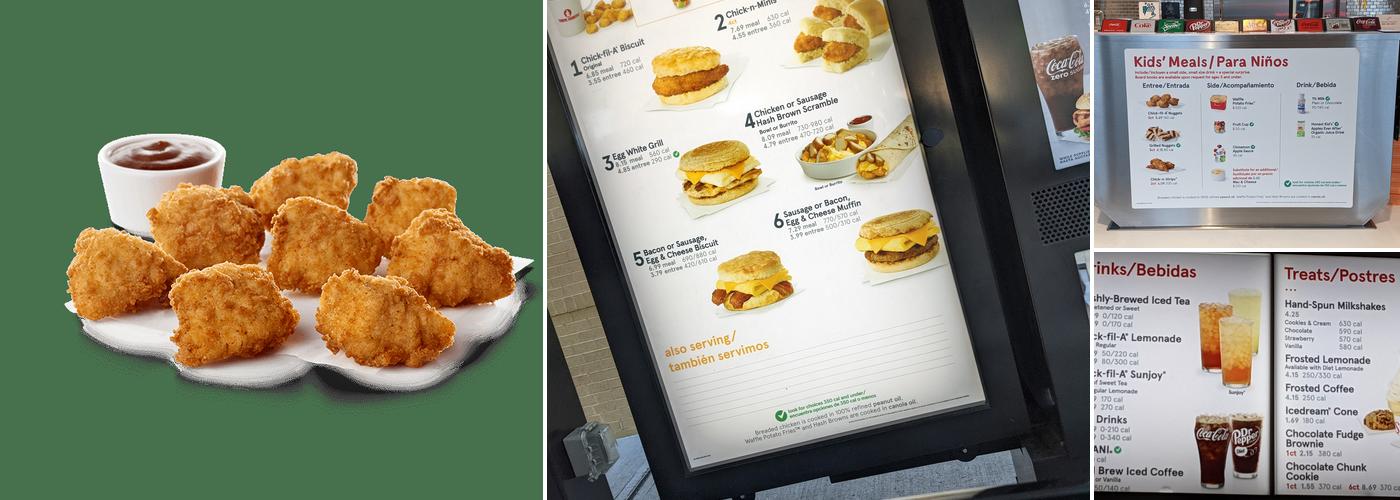 Chick-fil-A Menu