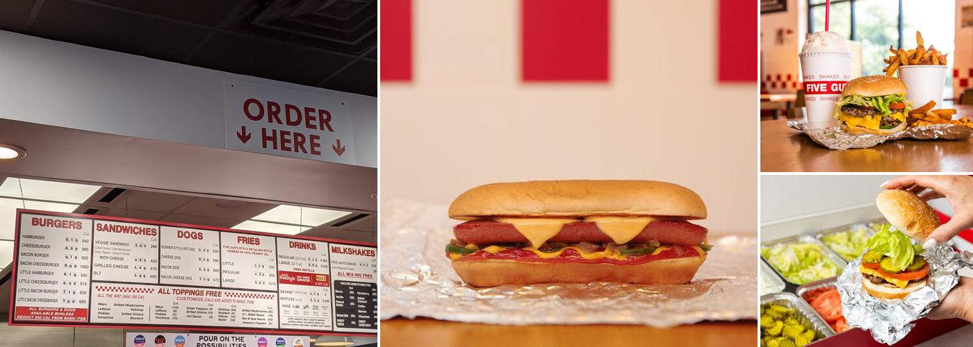 Five Guys Menu