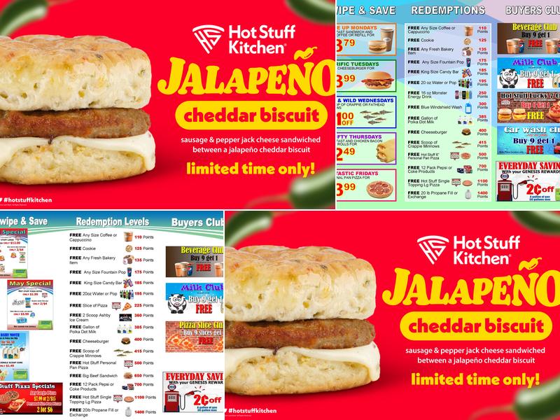 Hot Stuff Pizza Menu