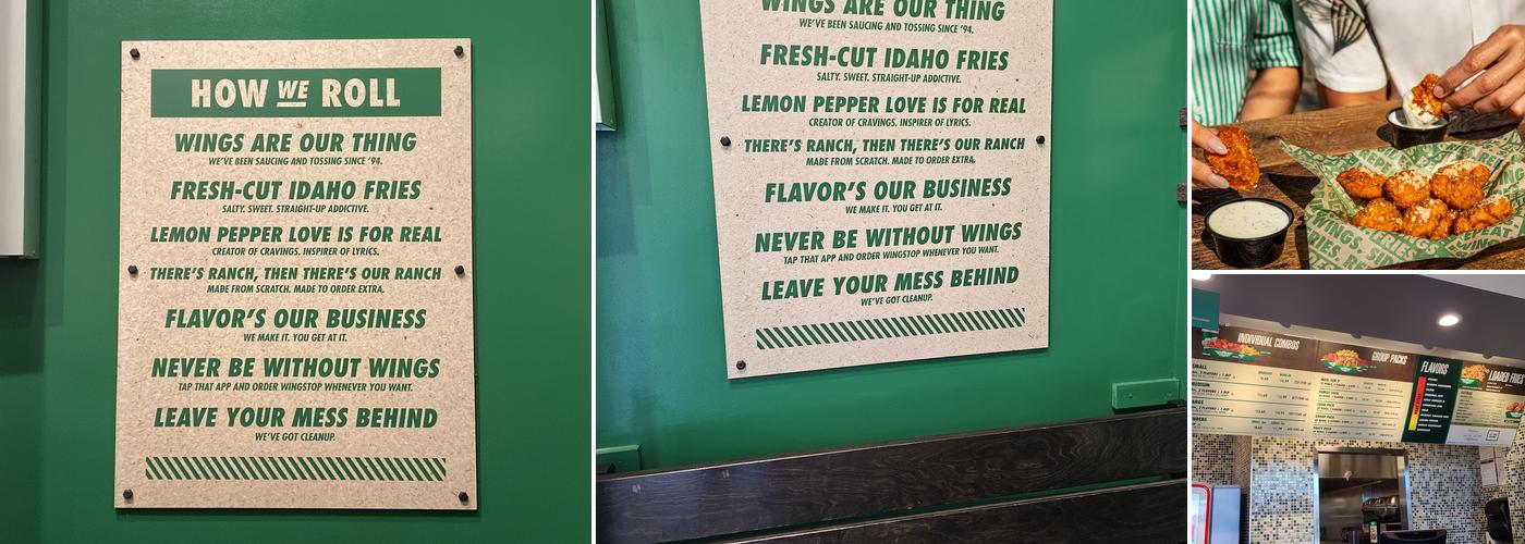 Wingstop Menu