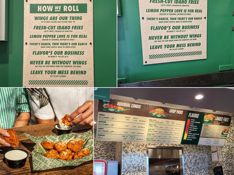 Wingstop Menu