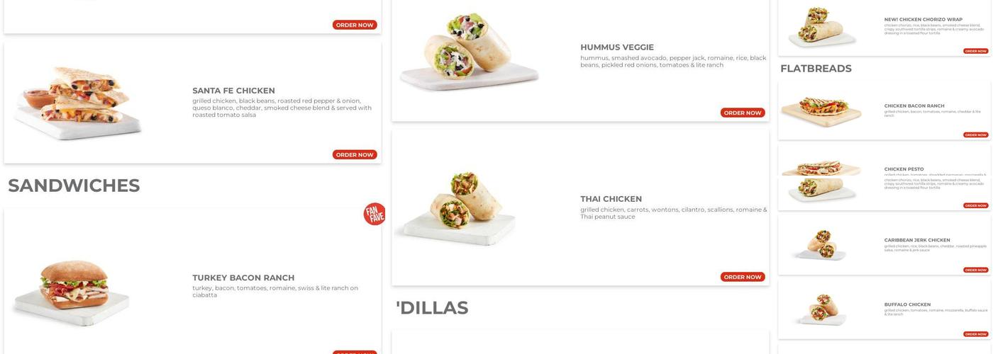 Tropical Smoothie Cafe Menu