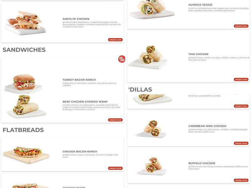 Tropical Smoothie Cafe Menu