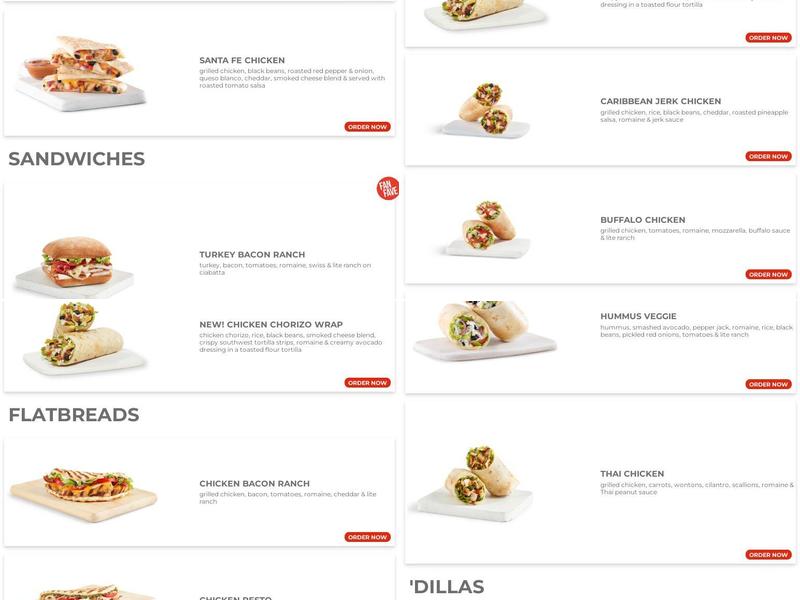 Tropical Smoothie Cafe Menu