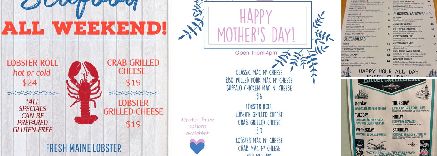 The Galley Bar and Grill Menu