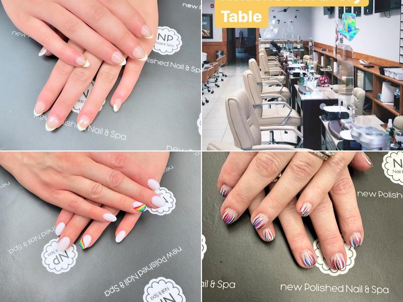 New polished nail & spa