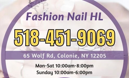 Fashion Nails HL 65 Wolf Rd, Colonie New York 12205