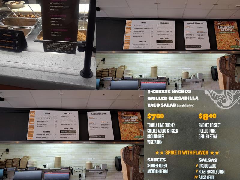 QDOBA Mexican Eats Menu