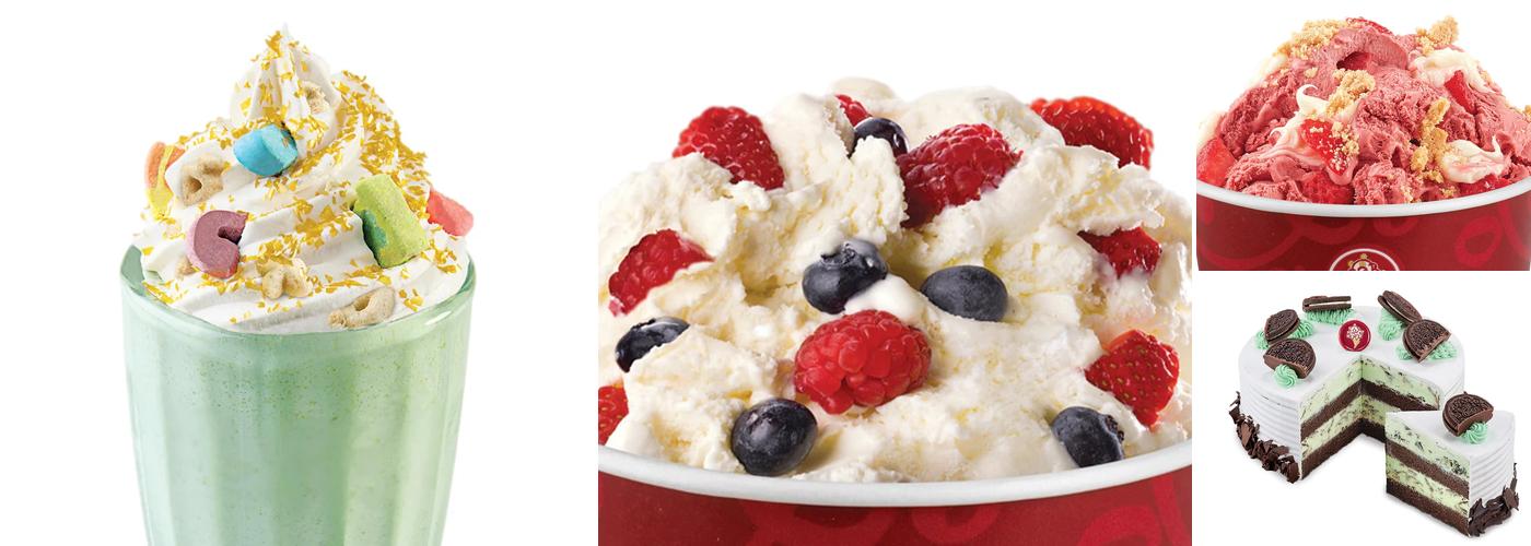 Cold Stone Creamery Menu