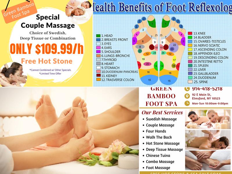 Green Bamboo Foot Spa