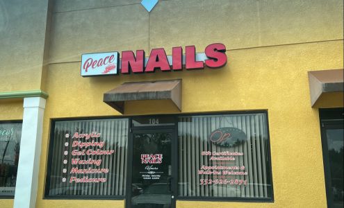 Peace nails
