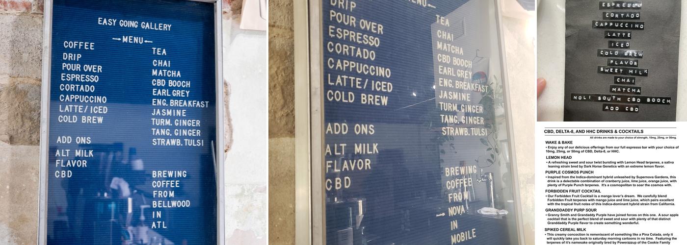 Subculture Art Gallery & Event Space Menu