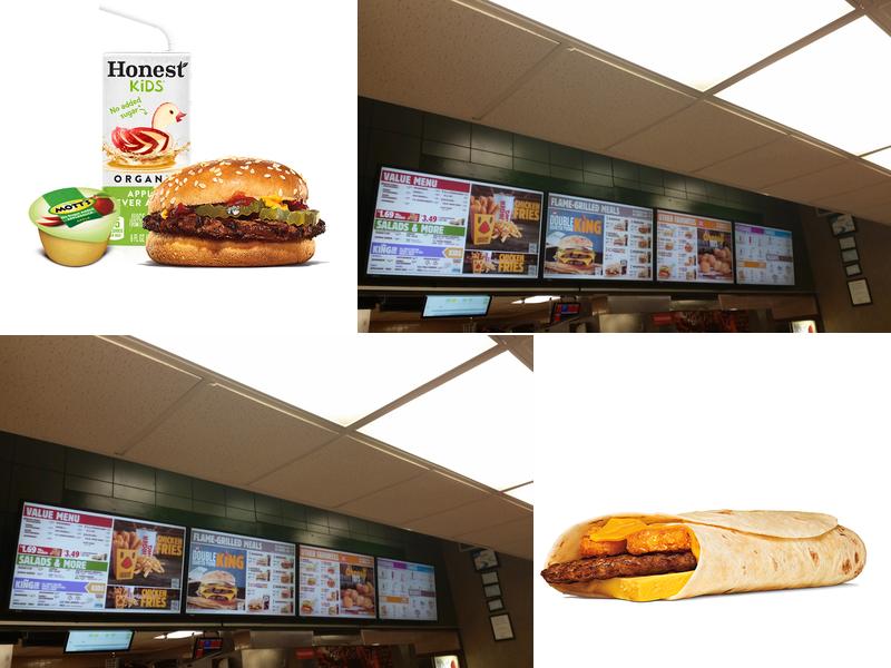 Burger King Menu