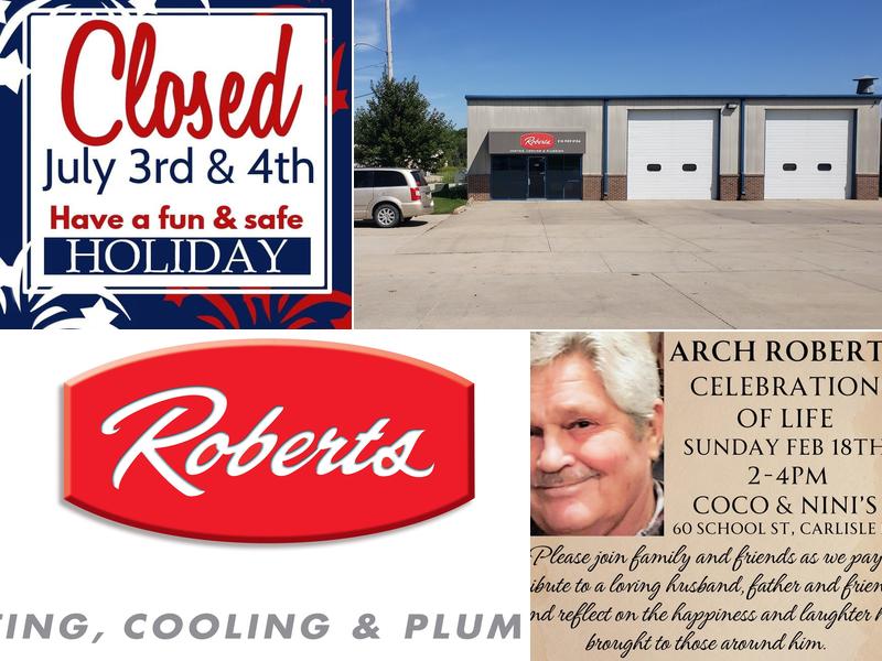 Roberts Heating, Cooling and Plumbing