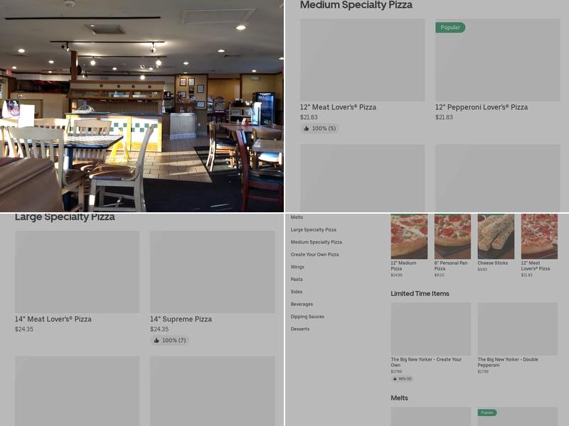 Pizza Hut Menu