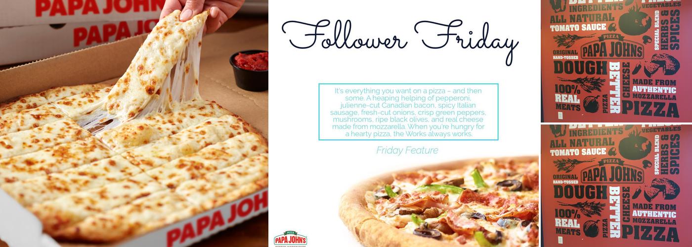 Papa Johns Pizza Menu