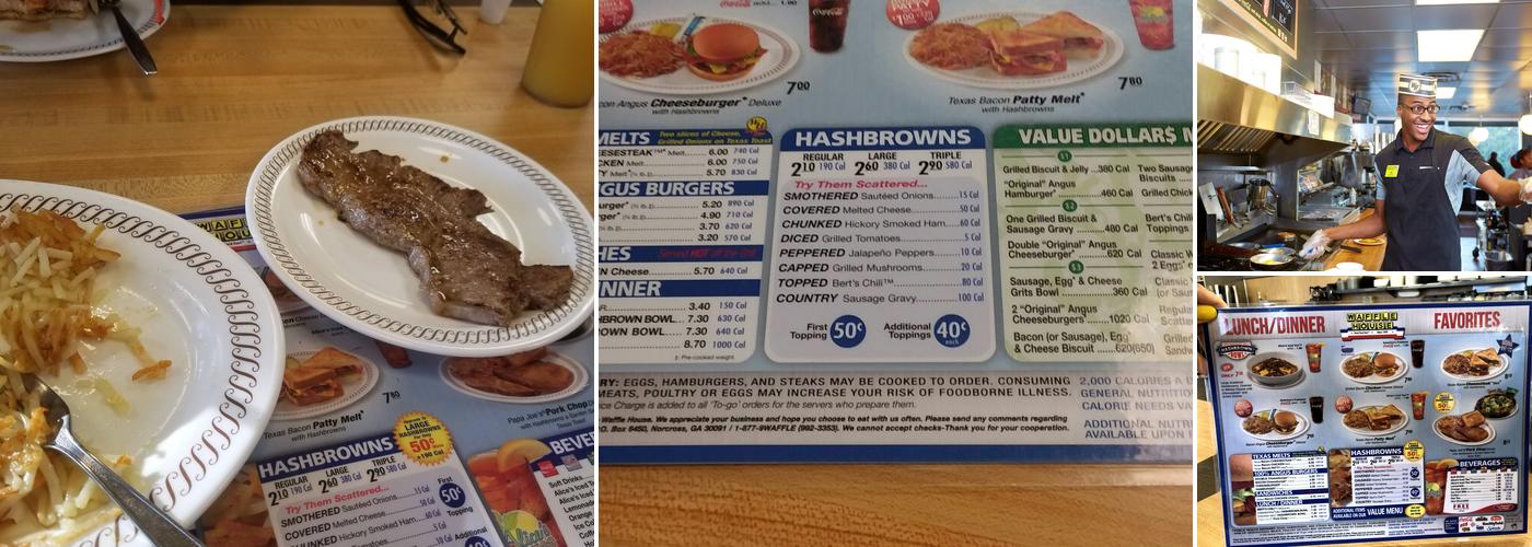 Waffle House Menu