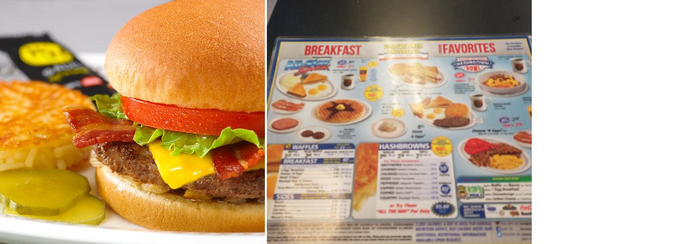 Waffle House Menu