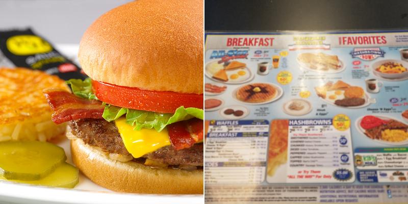 Waffle House Menu
