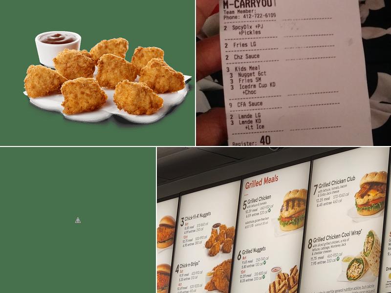Chick-fil-A Menu
