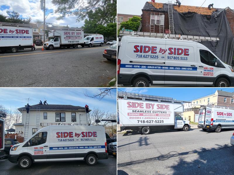 Side by Side Roofing & Siding Contractors Brooklyn