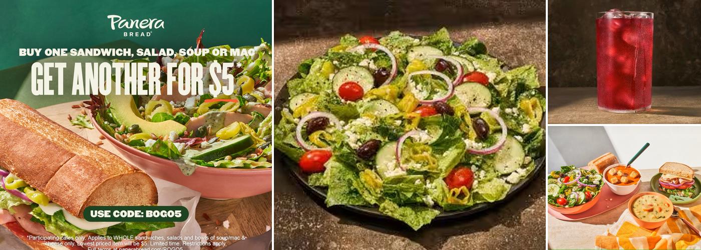 Panera Bread Menu