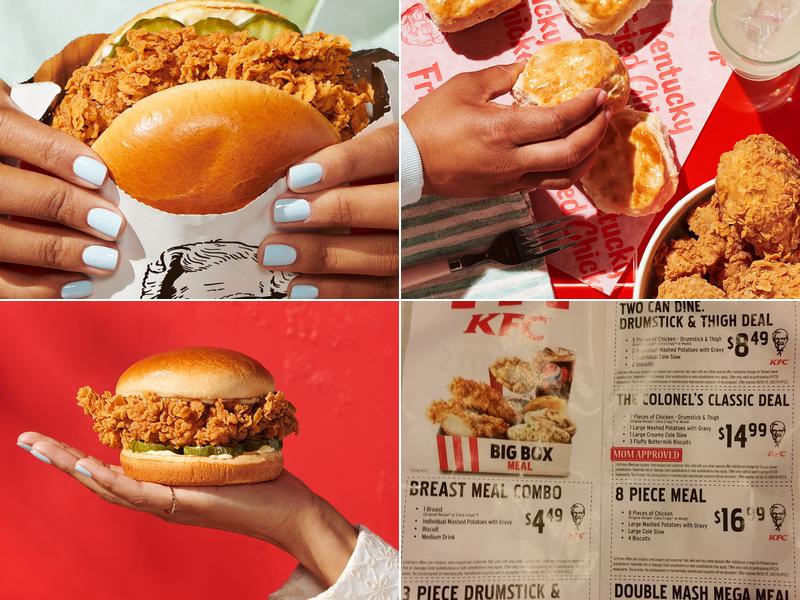 KFC Menu
