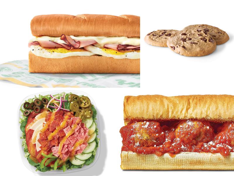 Subway Menu