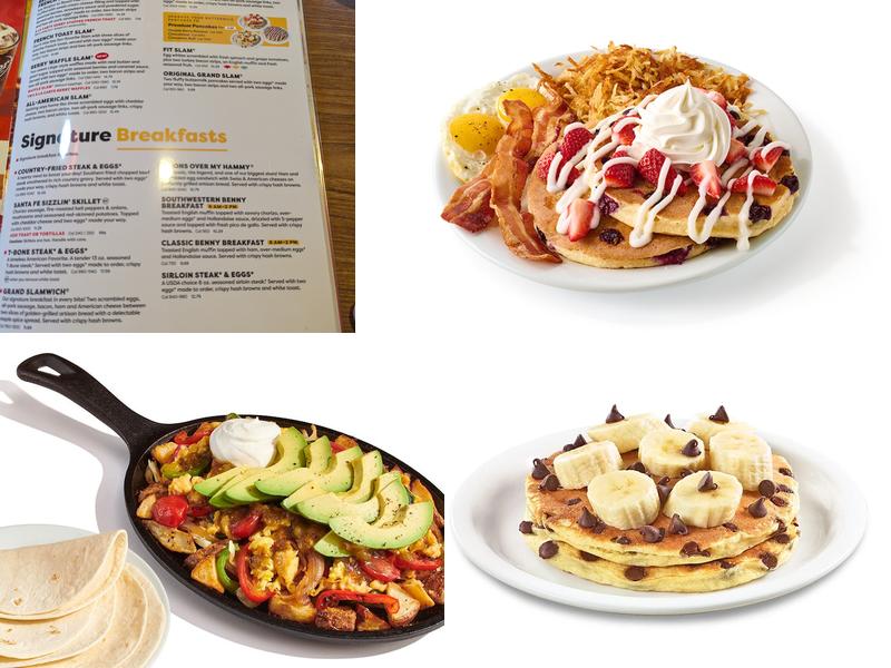 Denny's Menu