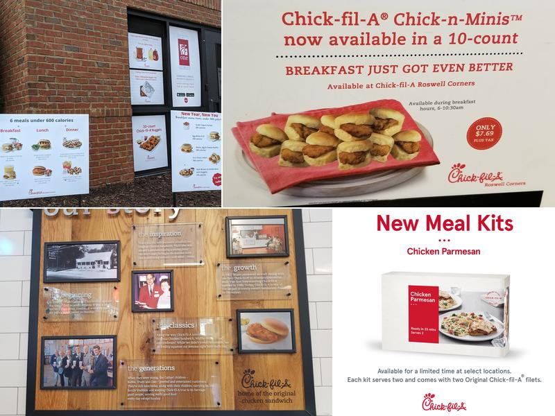 Chick-fil-A Menu