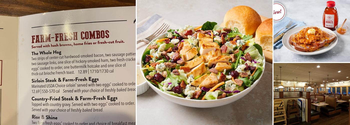 Bob Evans Menu