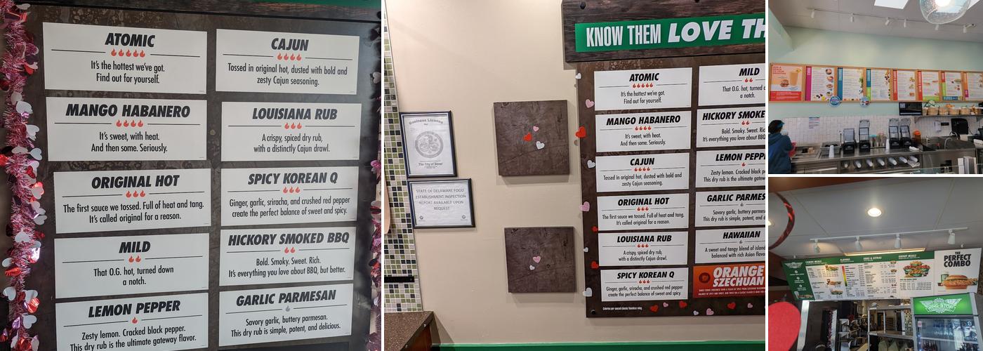 Wingstop Menu