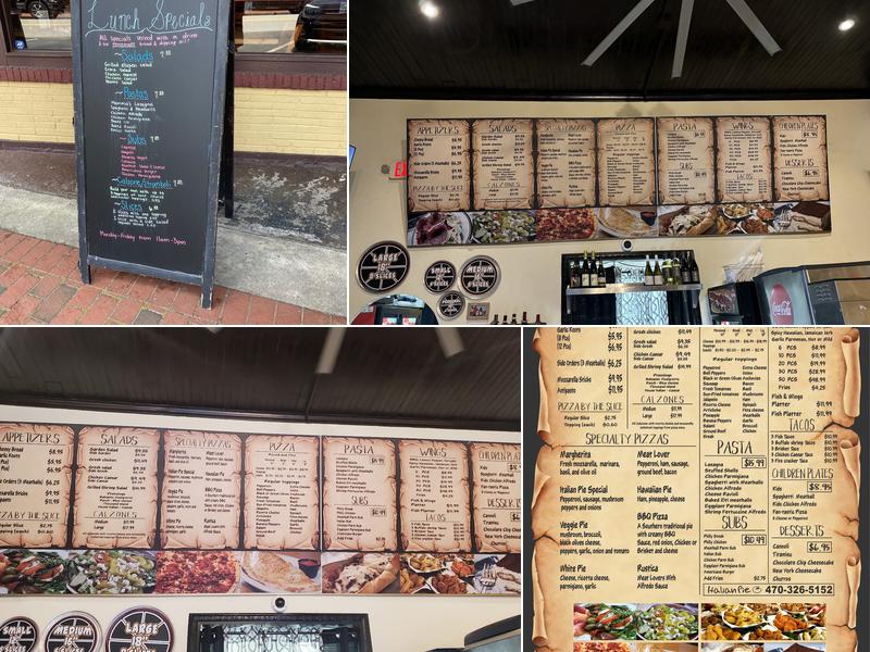 Italian pie (Buford) Menu