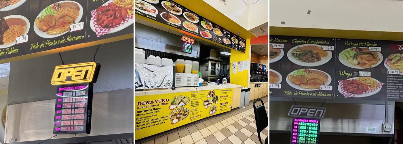 Taqueria Cuernavaca Menu