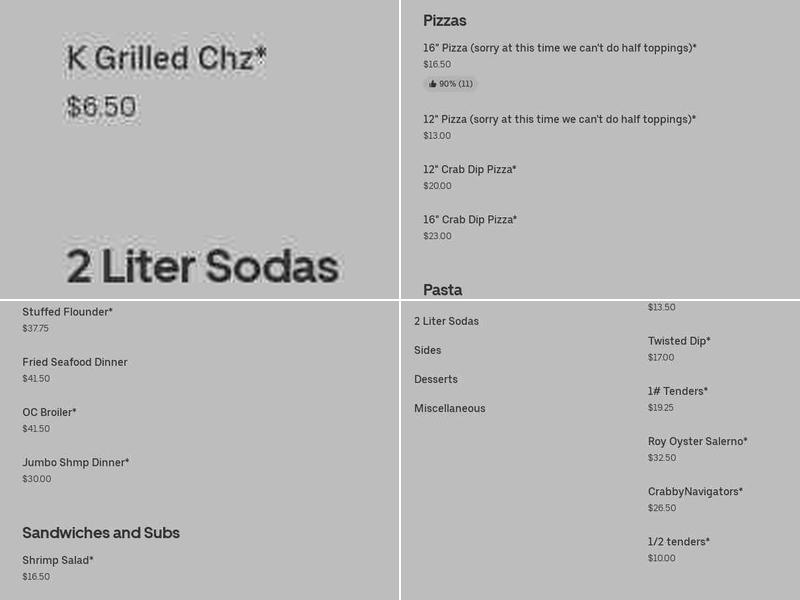 Wow Bao - Inside Ruby Tuesday - Frederick (MD) Menu