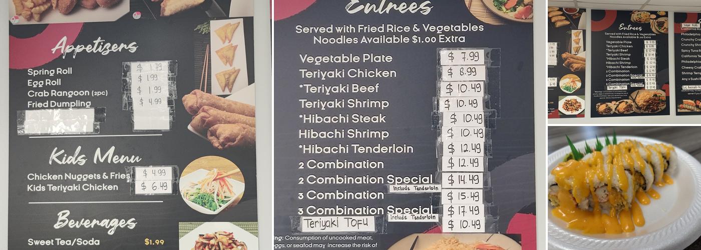 Mr. Sumo Menu