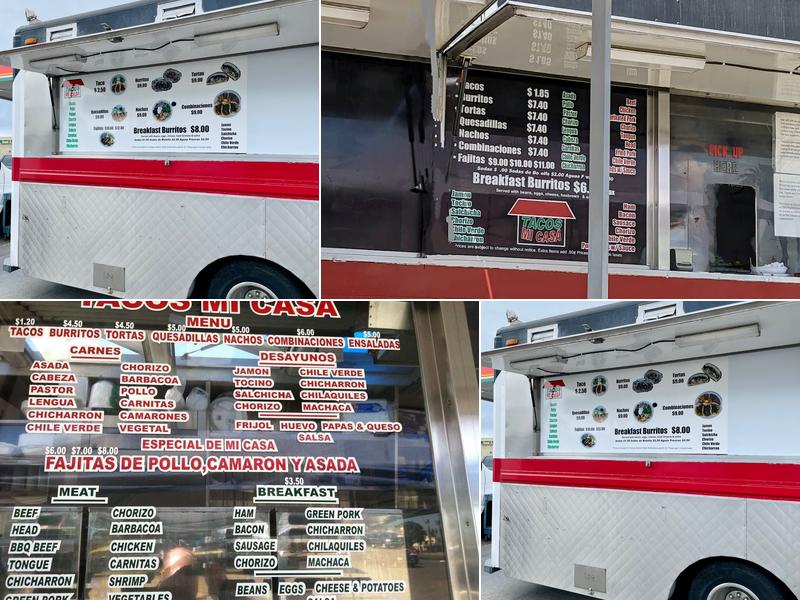 Tacos Mi Casa Menu