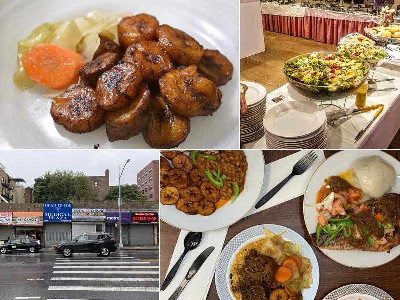 Adom African Cuisine inc 613 E Tremont Ave, Bronx