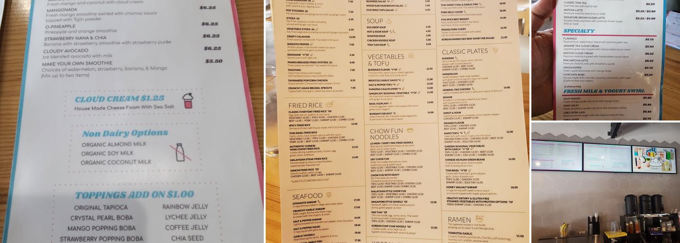 Five Spice Kitchen Menu