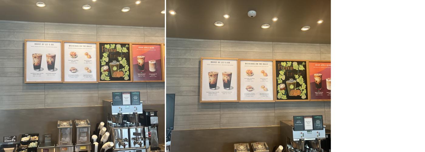 Starbucks Menu