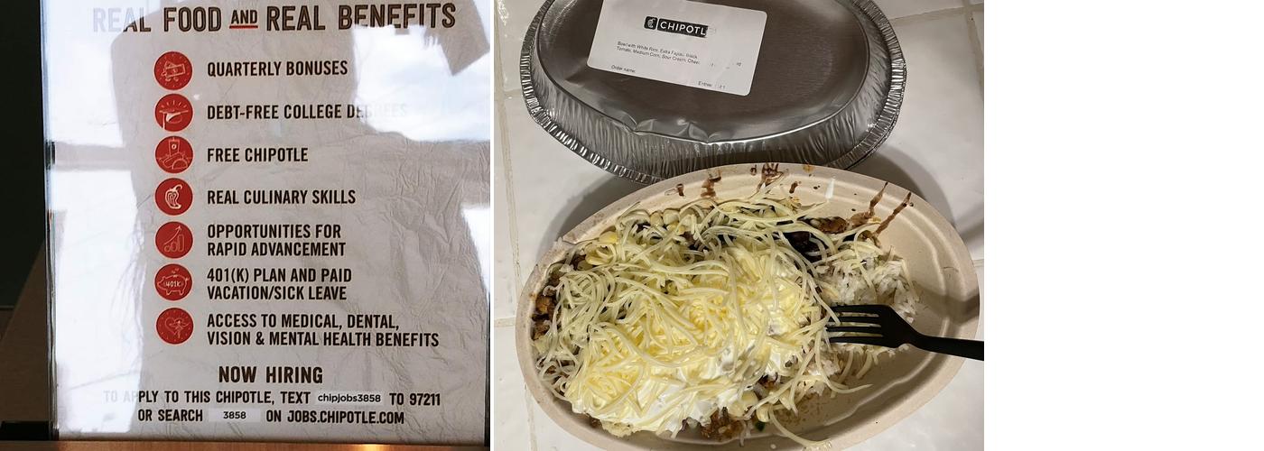 Chipotle Mexican Grill Menu