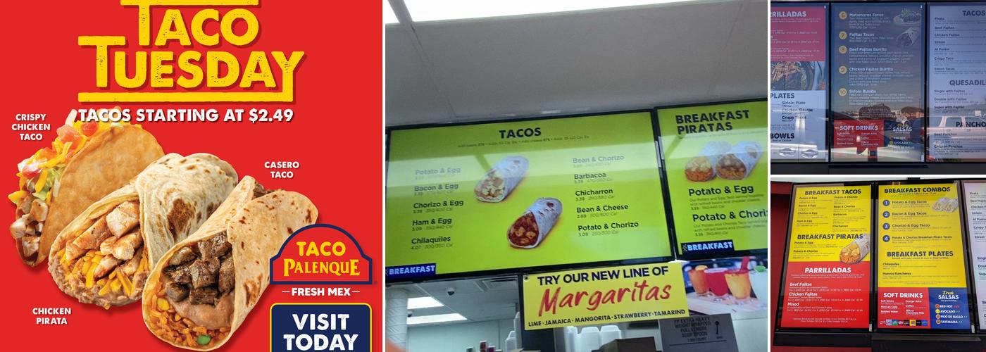 Taco Palenque Round Rock Menu
